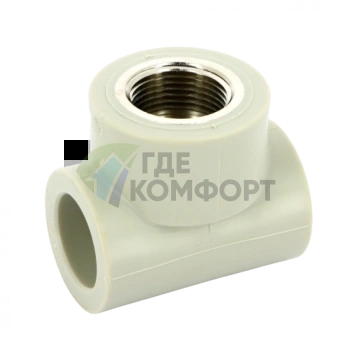 Тройник PPR с внутренней резьбой 32x1 FV-Plast - фото 3