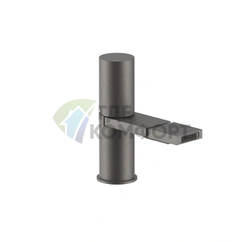 Смеситель для биде Fantini Milano с донным клапаном, Matt Gun Metal PVD (31 P5 3008F) - фото 1
