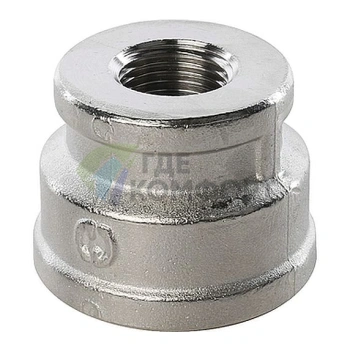 Муфта STOUT ВВ 1 1/4 x 3/4 никелированная - фото 1