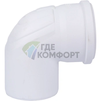 Отвод канализационный Raupiano Plus 110х87° REHAU (РЕХАУ - 11234641001) - фото 4