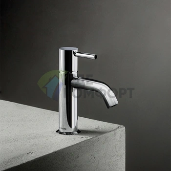 Смеситель Fantini Nostromo для раковины с компактным изливом 115 мм (хром) (50 02 E804WF) - фото 1