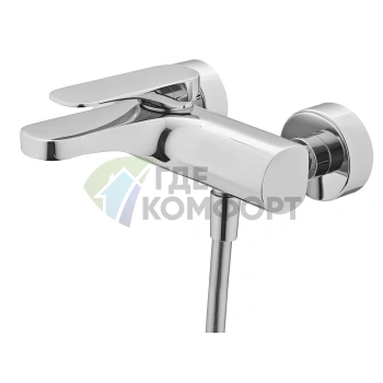 Смеситель для ванны Carlo Frattini Quad с внешним монтажом в хроме (F3724/1CR) - фото 1