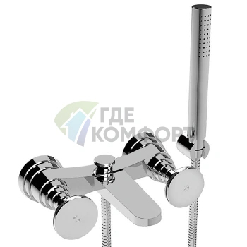 Смеситель для ванны Stella Titian 3267/304 с ручным душем, хром (TT 02008 CR00) - фото 1