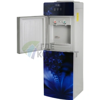 Кулер для воды напольный Aqua Well 2-JX-5 ПКС YLR-2-JX-5 синий с флуоресцентным рисунком - фото 2