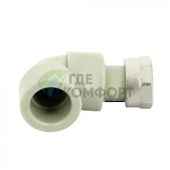 Угольник PPR с накидной гайкой 25x3/4 FV-Plast - фото 3