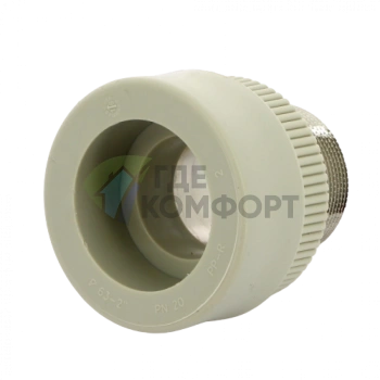 Переходник PPR с наружной резьбой 63х2 FV-Plast - фото 3