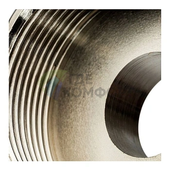 Переходник STOUT ВН 2 x 1 внутренняя/наружная резьба никелированный - фото 4