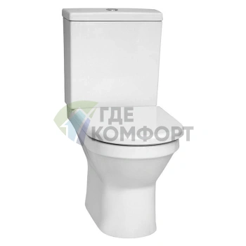 Унитаз-компакт подвесной VitrA S50 с микролифтом крышки, арт. 9739B003-1165