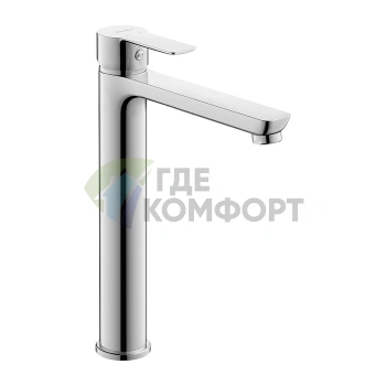 Смеситель Duravit A.1 для раковины на 1 отверстие, высокий (295 мм), хром (A11040002010) - фото 1