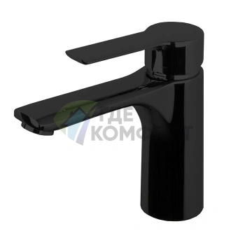 Высокий смеситель для раковины FIMA Carlo Frattini MAST с донным клапаном click-clack, черный матовый (F3131/HNS) - фото 1