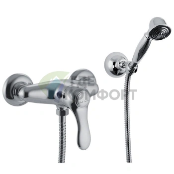 Смеситель для душа FIMA Carlo Frattini внешнего монтажа с душевым комплектом в цвете хром (F3305CR) - фото 1