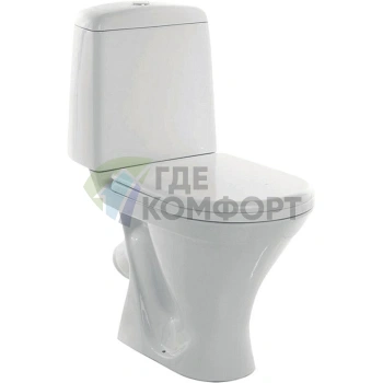 Унитаз-компакт Sanita Аттика: Элегантный дизайн и экономичный слив