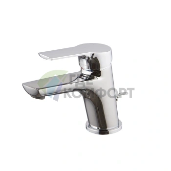 Смеситель для раковины Carlo Frattini Serie 4 хром с донным клапаном (F3761CR) - фото 1