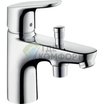 Смеситель Hansgrohe Focus E2 для установки на борт ванны - фото 1