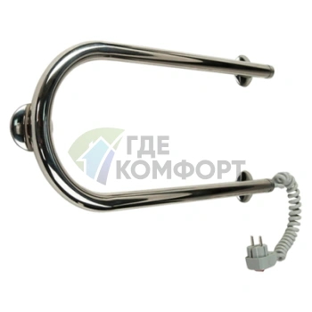 Полотенцесушитель электрический Terminus П-образный 25 ПСЭ 50x22 - фото 1