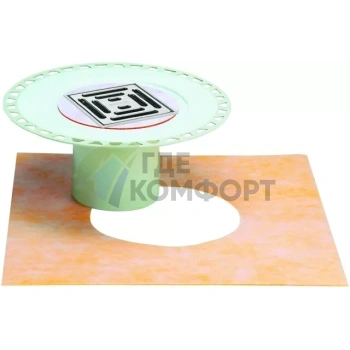 Надставной элемент-удлинитель HL370 с решеткой в подрамнике 150х150мм - фото 1