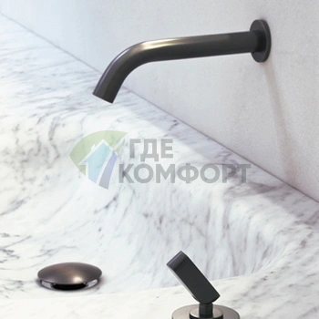 Настенный излив Agape Square с джойстиком, 20 см, глянцевый (ARUB1081A) - фото 1