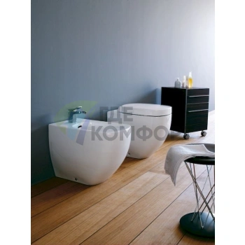 Унитаз приставной Laufen Palomba 2380.6.000.000.1 - фото 2