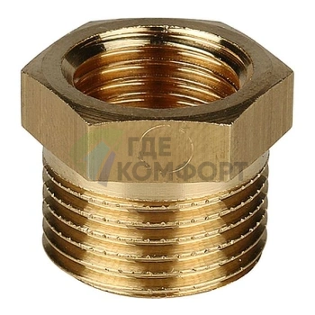 Футорка STOUT 3/8 x 1/4 латунная - фото 1