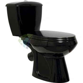 Унитаз-компакт Элисса черный от Оскольской керамики - фото 1