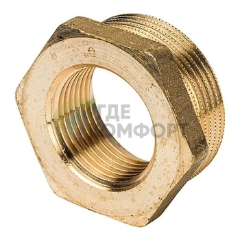 Футорка STOUT 1 1/2 x 1 латунная - фото 3