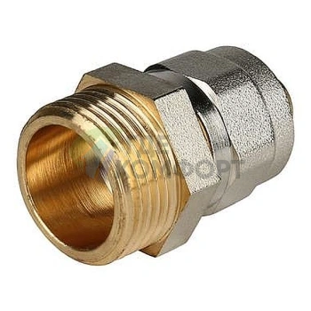 Переходник для металлопластиковых труб STOUT с наружной резьбой НР 3/4 x 16 резьбозажимной - фото 4