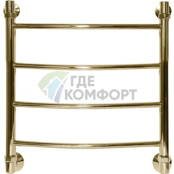 Полотенцесушитель Ника ЛД Лесенка Дуга Бронза Стандарт 50x60 водяной - фото 1