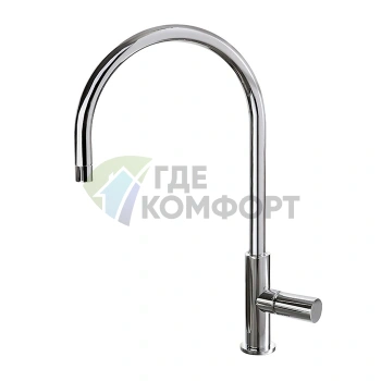 Кухонный смеситель Nomos с вращающимся изливом в хроме (F7117CR) - фото 1