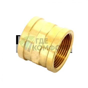 Муфта ВВ 1 1/4, бронза Viega - фото 2