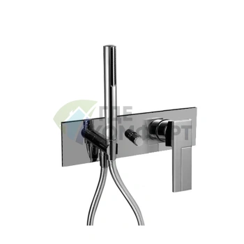 Смеситель для души Fantini AR/38: Встраиваемая система на два источника воды, хром (38 02 3384SB) - фото 1