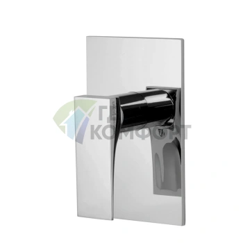 Смеситель для душа встроенный Carlo Frattini Zeta, хром (F3963/1CR) - фото 1