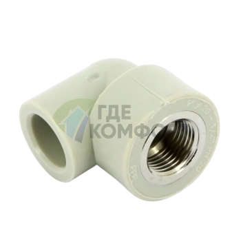 Угольник PPR с внутренней резьбой 20x3/4 FV-Plast - фото 1