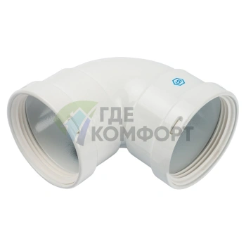 Отвод Stout 90 градусов м/м DN80 SCA-0080-020090