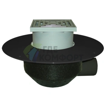 Кровельная воронка Hl64BF с трапом и теплоизоляцией - фото 1