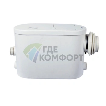 Насос канализационный AquaTIM AM-STP-400n2, с измельчителем, с боковым подключением (Тим)