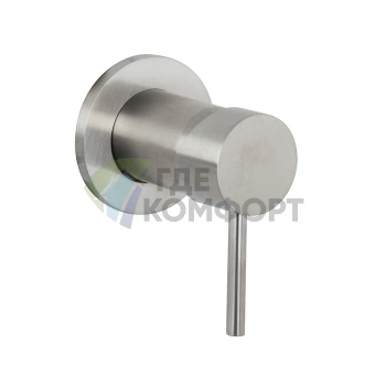 Смеситель для душа встроенный FIMA|Carlo Frattini Spillo Steel в полной комплектации (нержавеющая сталь) (F3073INOX) - фото 1