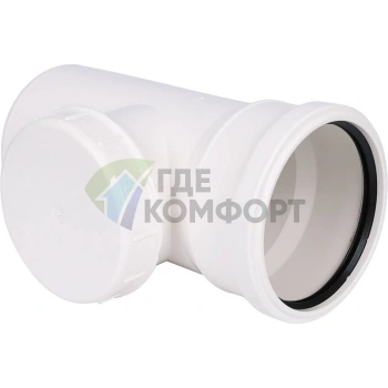 Ревизия с крышкой Sinikon КОМФОРТ ПЛЮС D 110 516007.k - фото 1