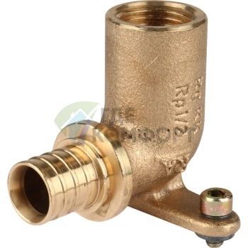 Угольник настенный с внутренней резьбой 20-Rp 1/2, длинный RX+ REHAU (РЕХАУ - 14563631001) - фото 1