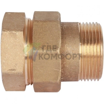 Разъемное соединение американка ВН 1 1/4, уплотнение под гайкой o-ring кольцо Stout - фото 4