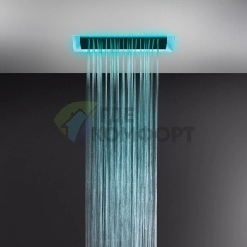 Gessi Afilo Встраиваемая Душевая Система с Тропическим Ливнем, Хромотерапией и Пультом Управления (57401#279) - фото 1