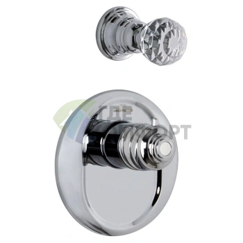 Термостатический смеситель для душа FIMA Carlo Frattini Fimatherm Elizabeth Chic | Встроенный монтаж | Хром (F5113X1CCR) - фото 1