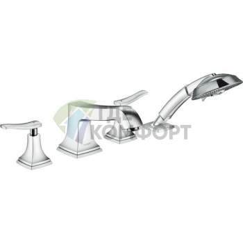 Смеситель Hansgrohe Metropol Classic 31441000 для борта ванны