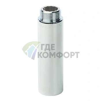 Удлинитель STOUT латунный 3/4 x 80 хромированный - фото 1