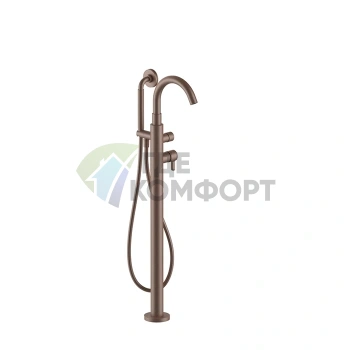 Напольный смеситель для ванны Fantini Icona Classic с ручной лейкой, цвет Matt Copper PVD (53 P9 R080B) - фото 1