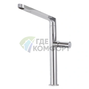 Смеситель для раковины FIMA Carlo Frattini Nomos go — вращающийся излив, донный клапан, хром (F4161/HCR) - фото 1