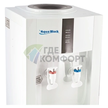 Кулер для воды AquaWork AW 16TD/EN белый - фото 3