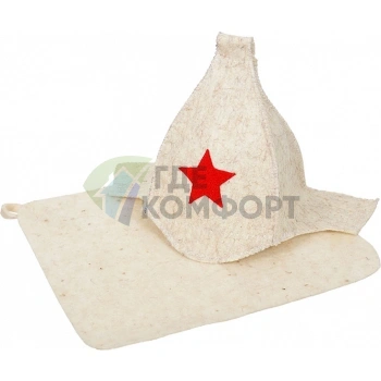 Набор для бани и сауны Hot Pot 41128 белый - фото 1