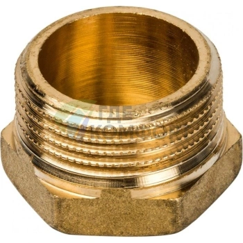 Заглушка STOUT НР 3/4 наружная резьба латунная - фото 3