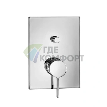 Смеситель Almar THIN CORE внешний на 2 потребителя, хром (E186542.CR) - фото 1