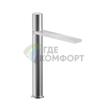 Смеситель для раковины Fantini Milano: однорычажный, матовая натуральная сталь (31 93 3051F) - фото 1